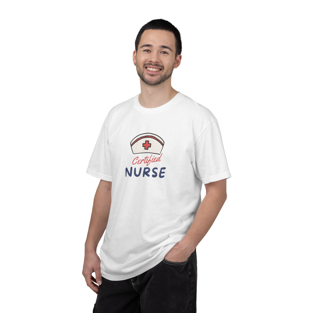 Certified Nurse T-Shirt — Retro Nurse Cap Design, Perfect Gift for Nurses & Nursing Graduates