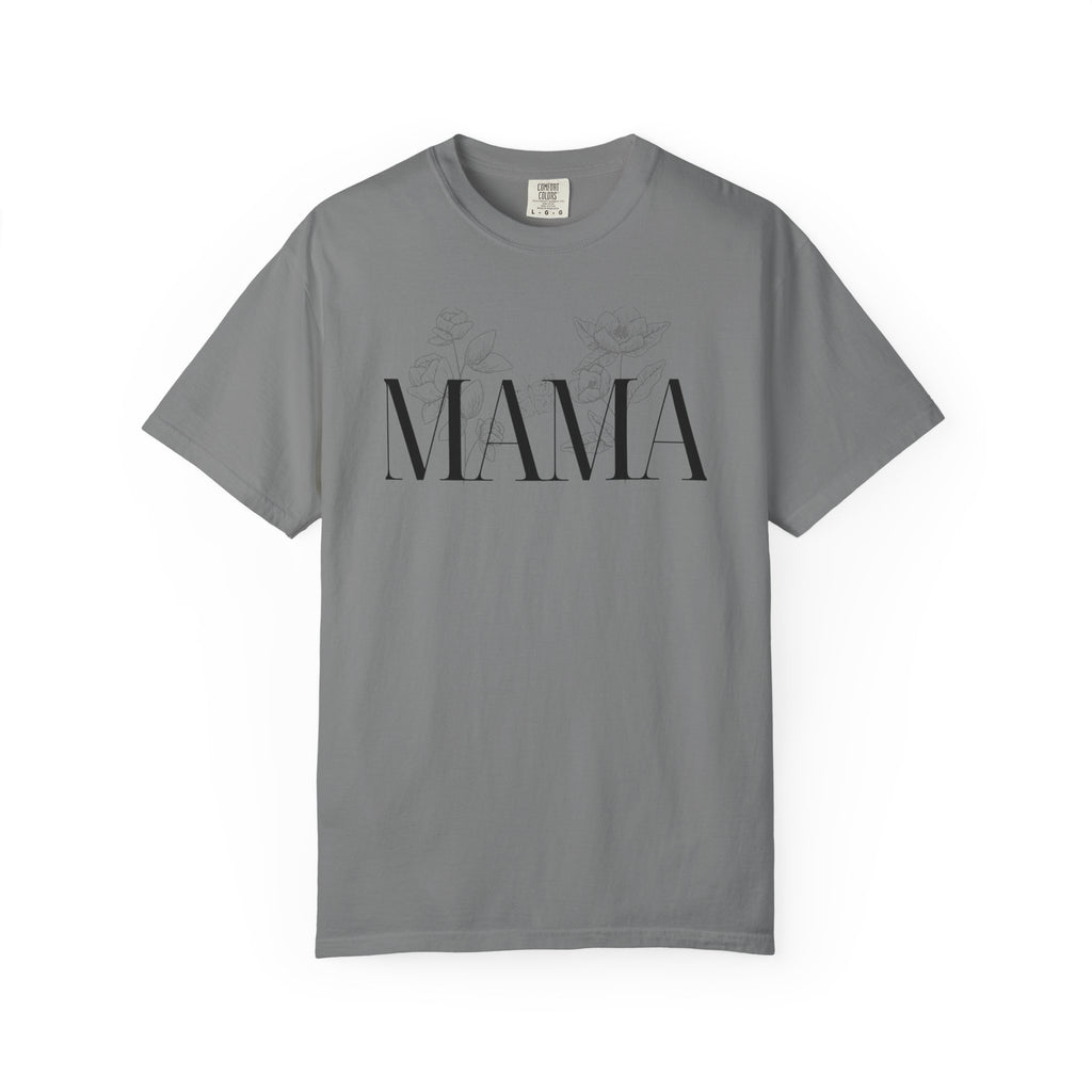 Mama Floral Tee — Minimalist Mama T-Shirt: A Stylish Way to Make  Mom's Day Special.  Great for Birthday or Any Occasion