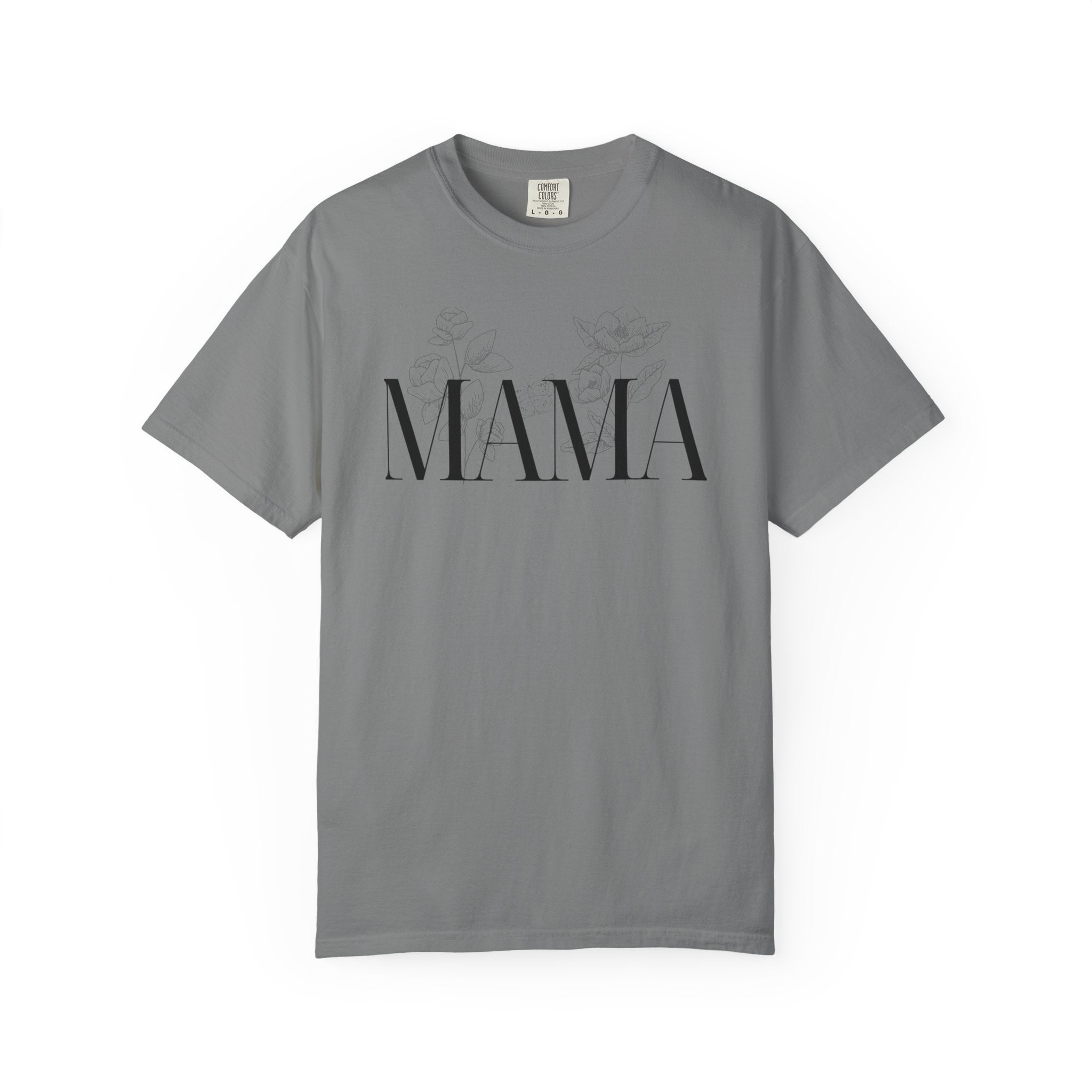 Mama Floral Tee — Minimalist Mama T-Shirt: A Stylish Way to Make  Mom's Day Special.  Great for Birthday or Any Occasion