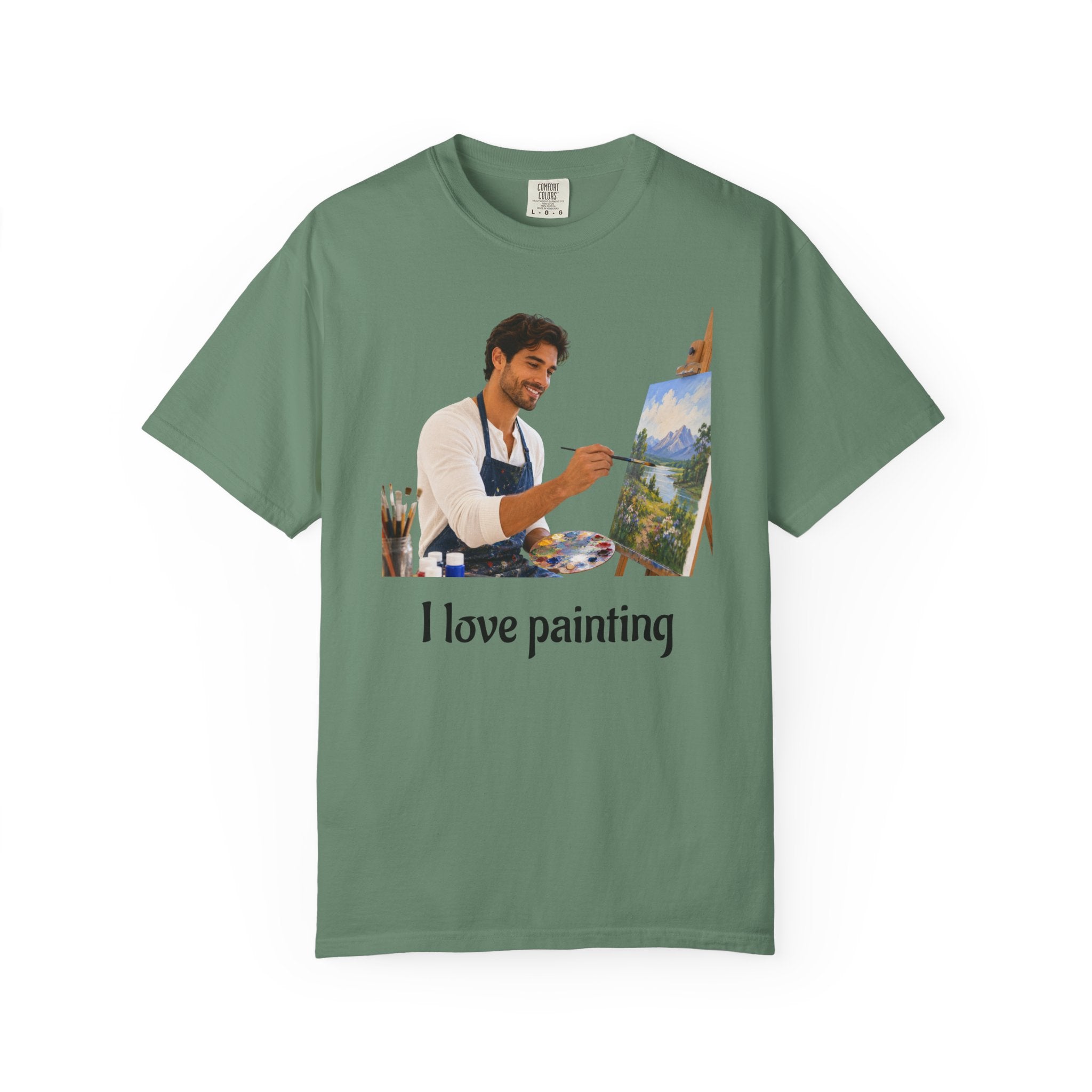 I Love Painting T-Shirt | Perfect for Art Studio Days & Gallery Openings or Weekend Wear