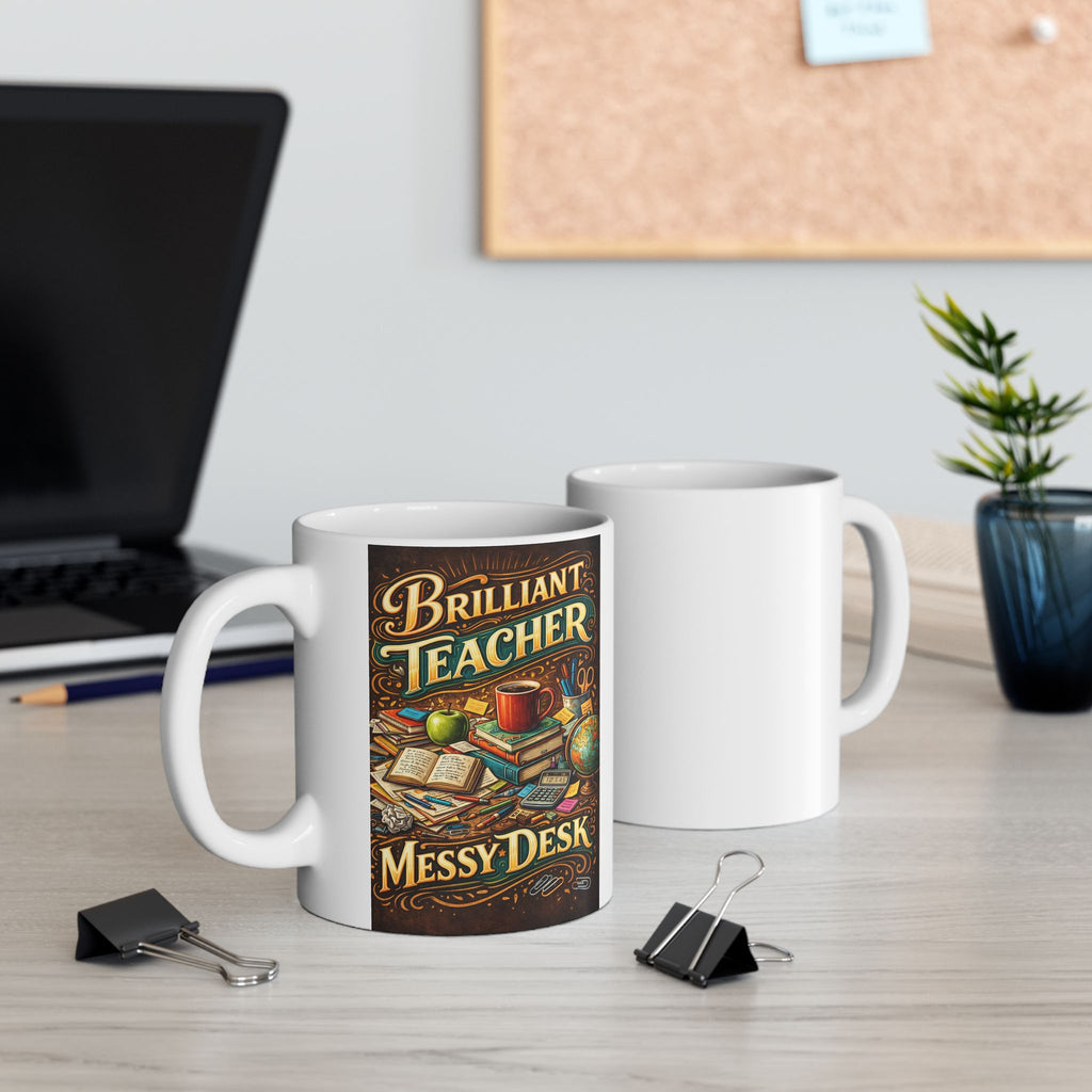 Teacher's Mug for Espresso Rituals, or Tea,  Feels Like An Invitation to Slow Down
