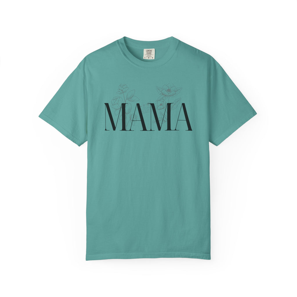 Mama Floral Tee — Minimalist Mama T-Shirt: A Stylish Way to Make  Mom's Day Special.  Great for Birthday or Any Occasion