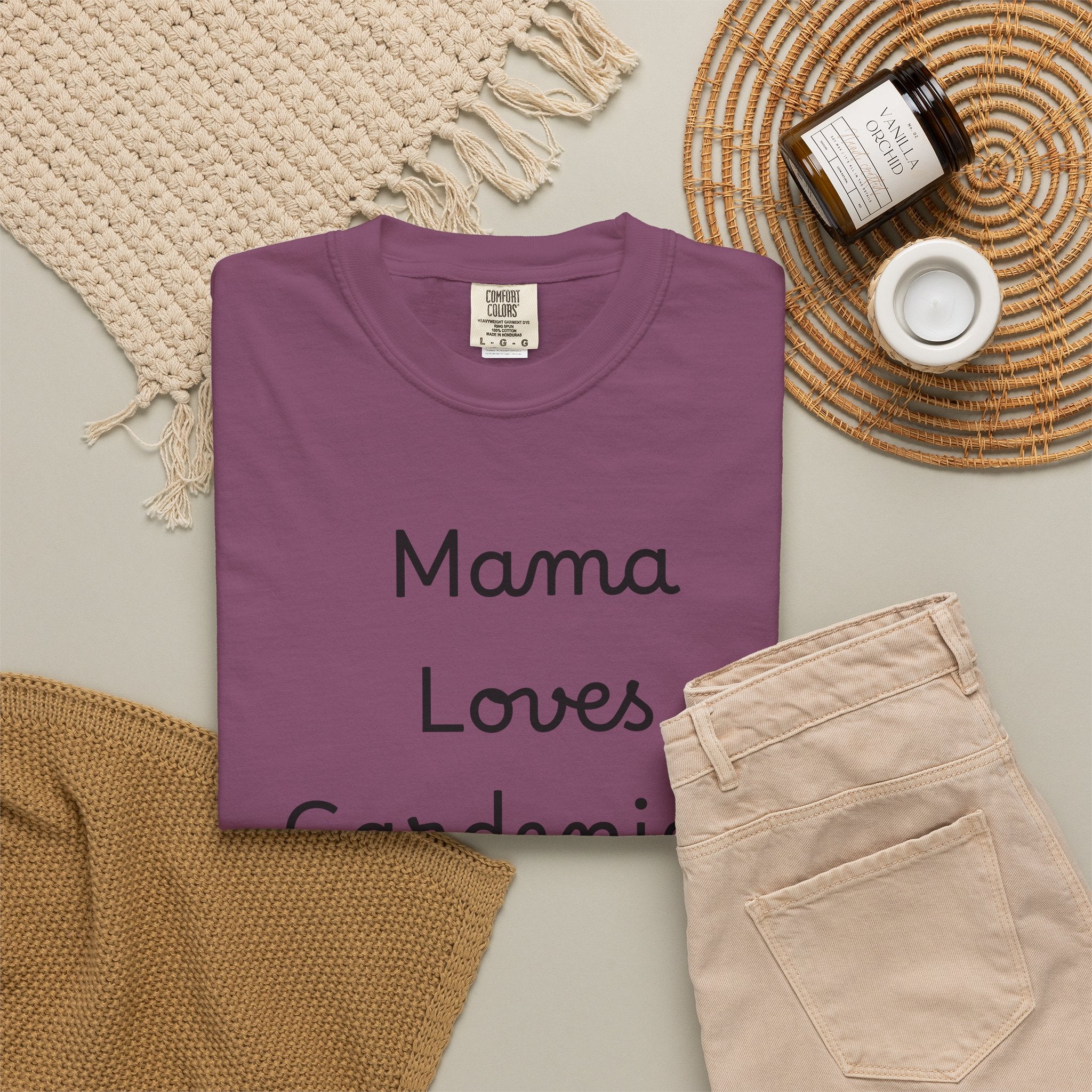 Gardening Mama T-Shirt — "Mama Loves Gardening" Mom Tee, Wear it to potting bench sessions, weekend farmers’ market runs