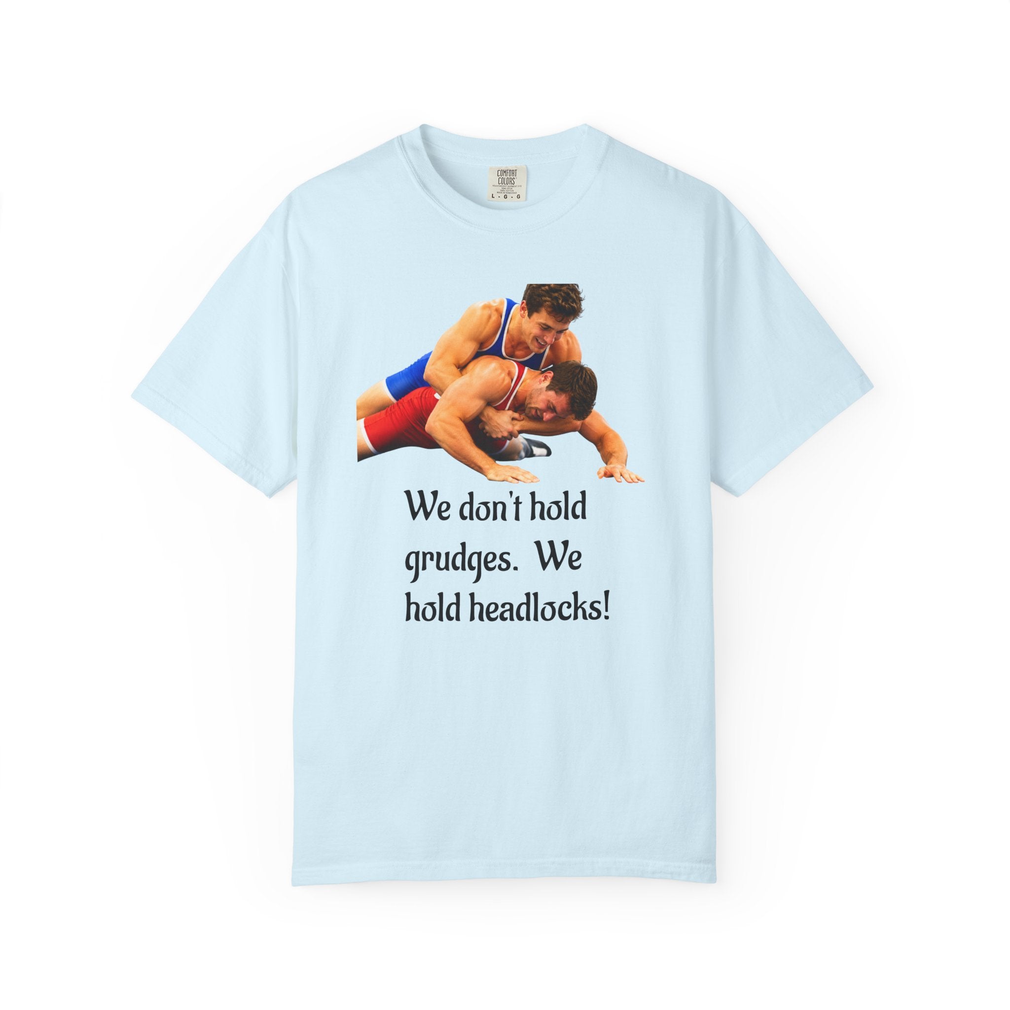 Wrestling Graphic T-Shirt - Sport Tee for Playful Athletes Fans and for Casual Wear at the Gym