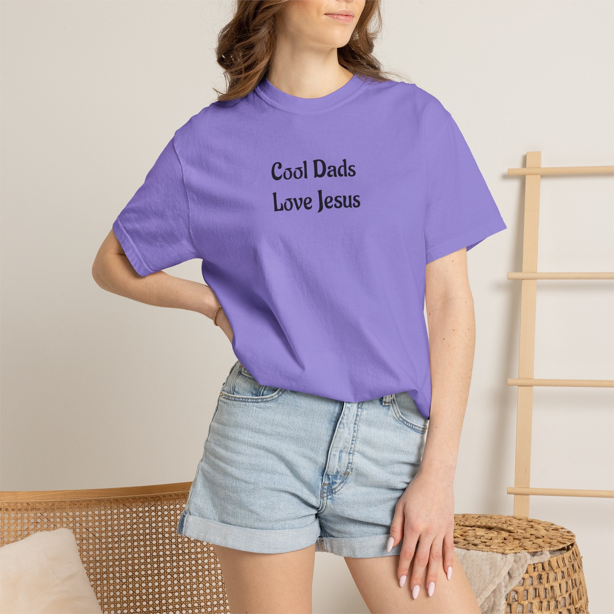 Cool Dads Love Jesus T-Shirt — Faith-Centered Tee for Dads - Celebrate your faith