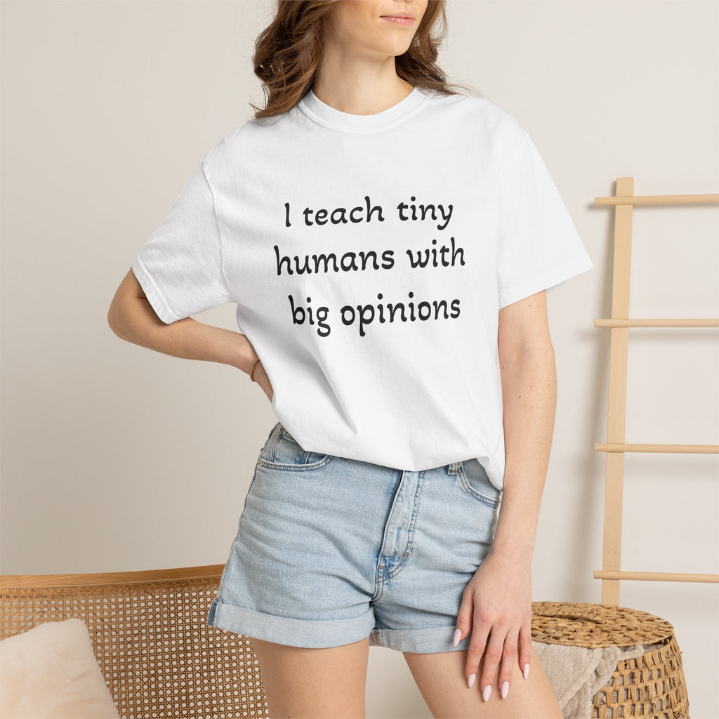 Teacher's T-Shirt - Ideal for Casual Outings & Relaxed Days -   Express your unique style