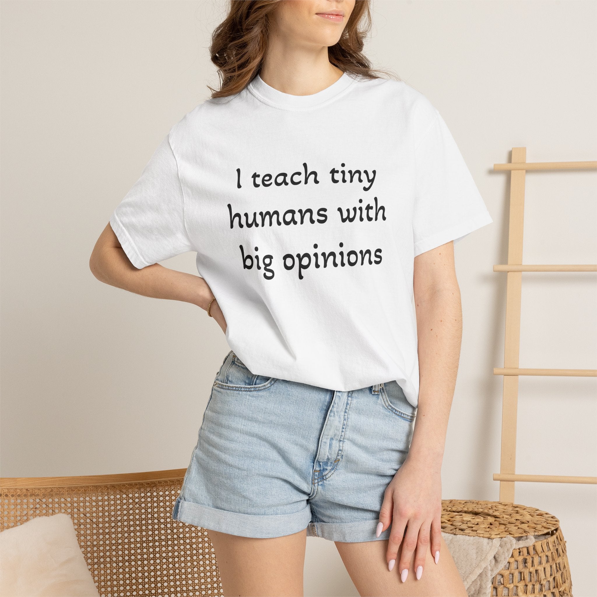 Teacher's T-Shirt - Ideal for Casual Outings & Relaxed Days -   Express your unique style
