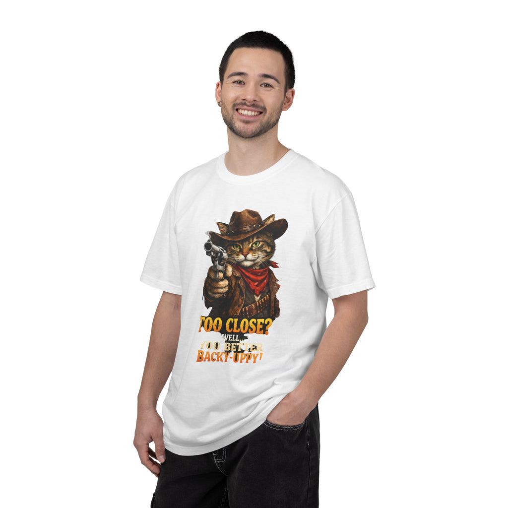 Funny T-Shirt Cowboy Cat Perfect for Cat Lovers, and Anyone with a Great Sense of Humor