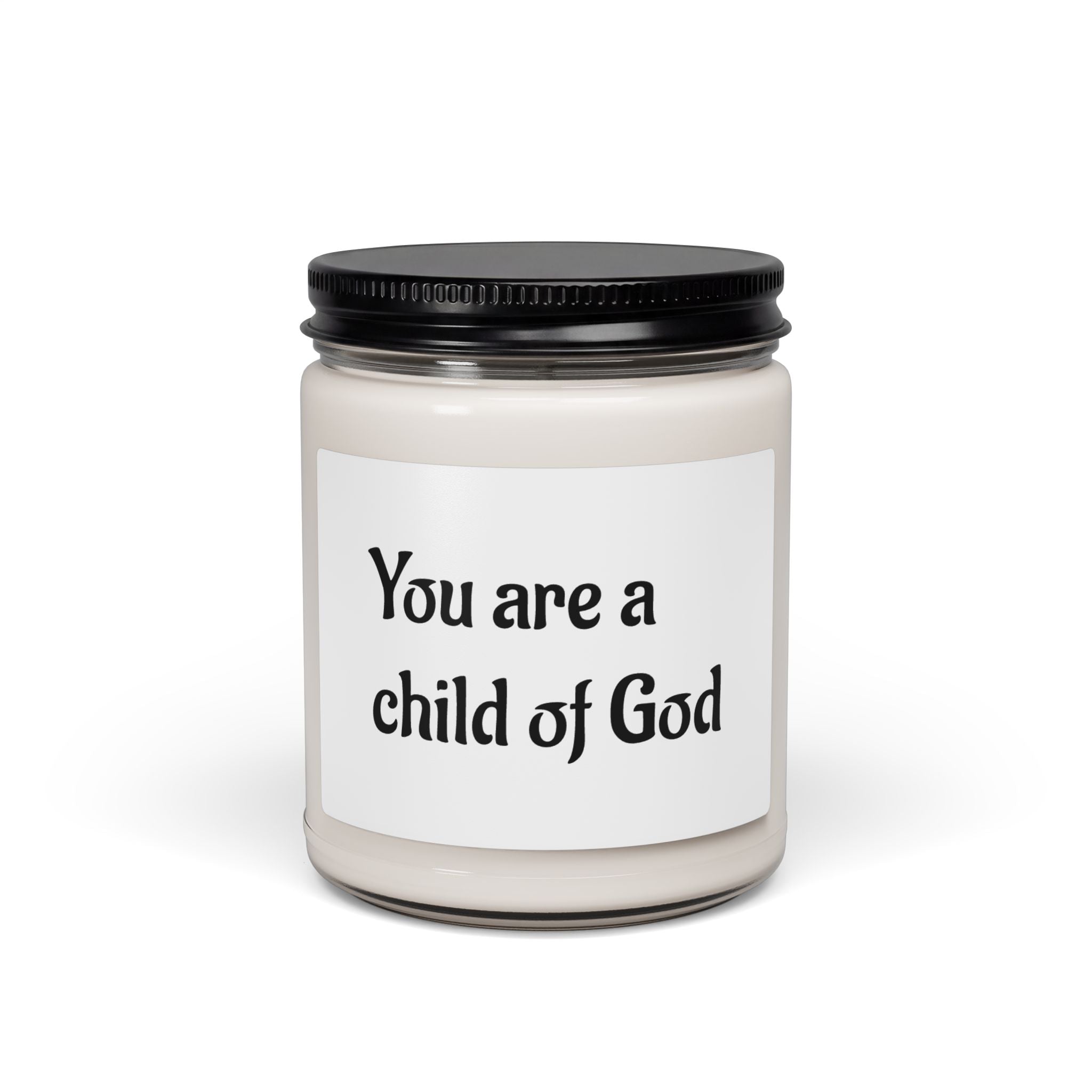 Inspirational Faith Candle - You Are a Child of God | 9oz Scented Soy Candle for Bedtime & Reflection - exudes a comforting aroma