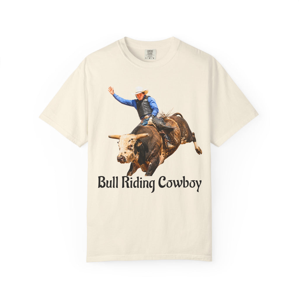 Bull Riding Rodeo Photo T-Shirt - Great when you're cheering from the stands or walking the ranch