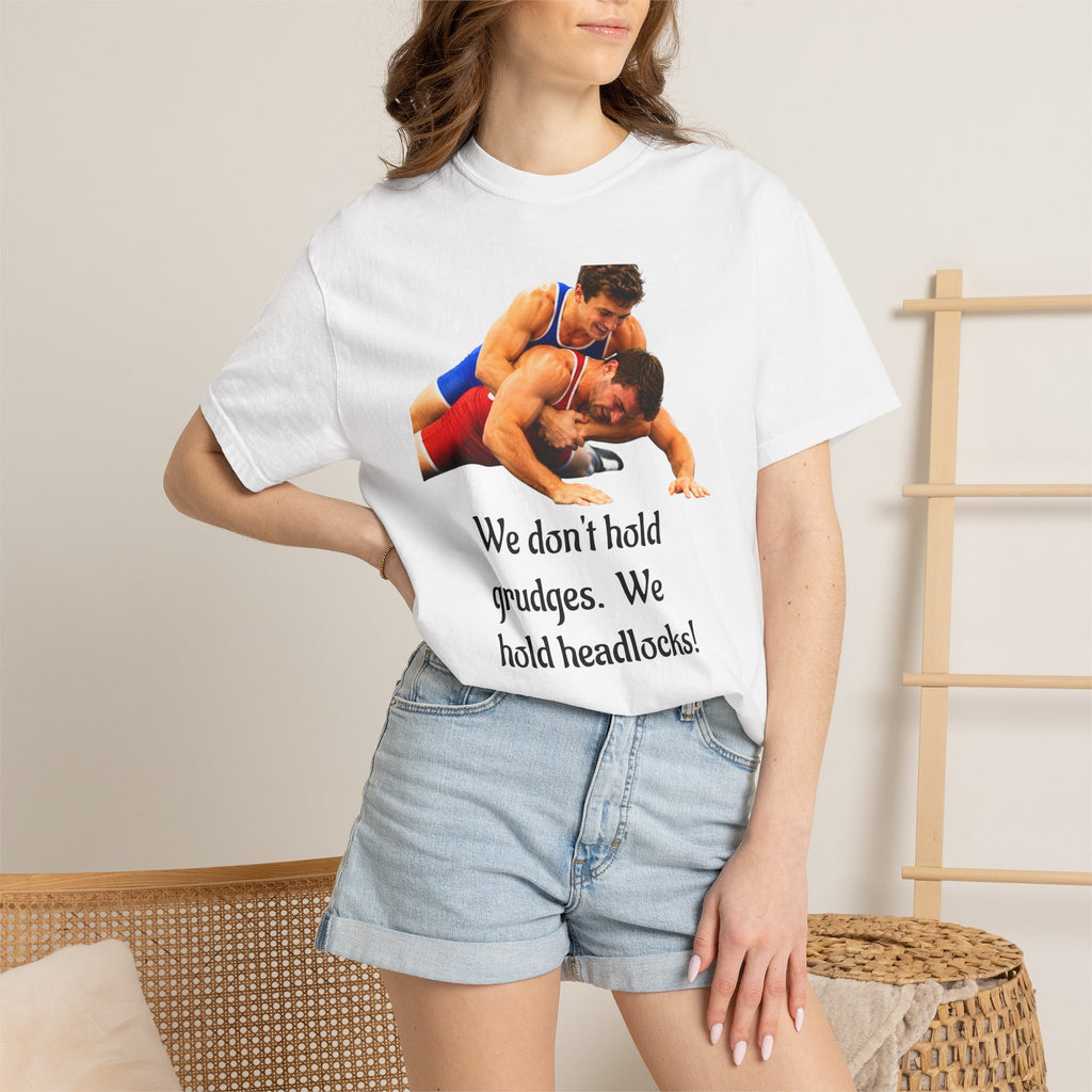 Wrestling Graphic T-Shirt - Sport Tee for Playful Athletes Fans and for Casual Wear at the Gym