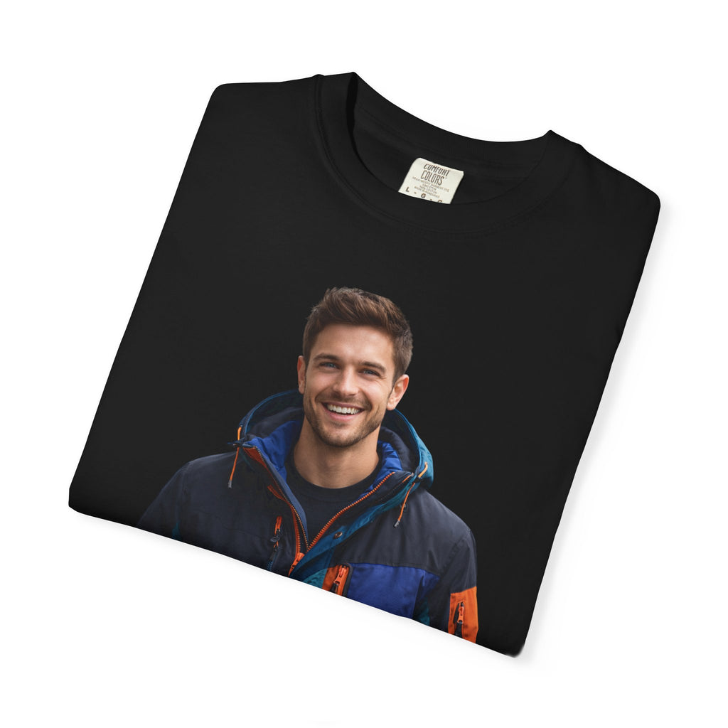 Graphic T-Shirt — 'I love this new jacket. Now I have to pray that it rains.' Photo Print