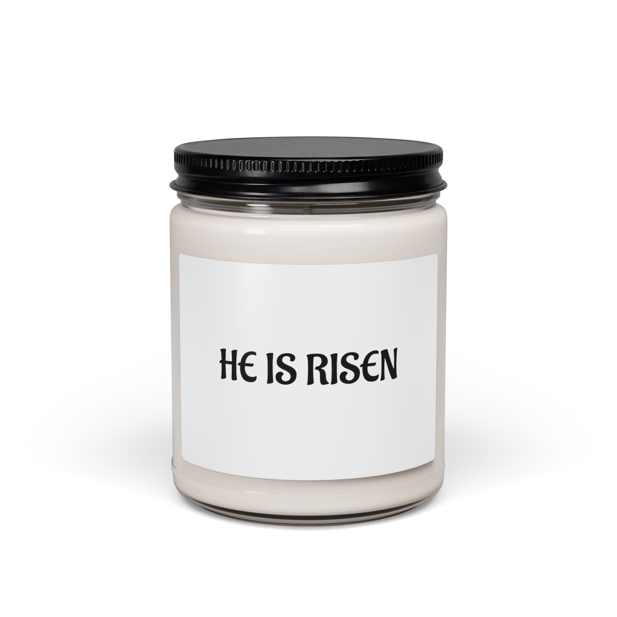 HE IS RISEN Soy Candle - Uplifting Scented Candle for Moments of Reflection