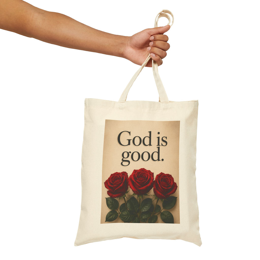 God Is Good Tote Bag - Perfect for Faithful Souls - Ideal Companion for Church & Daily Life - Carry your faith wherever you go