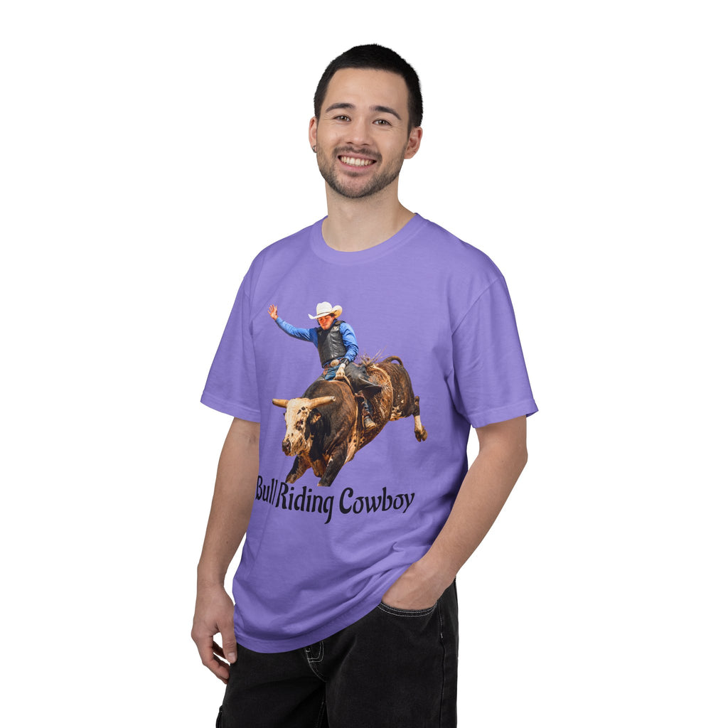 Bull Riding Rodeo Photo T-Shirt - Great when you're cheering from the stands or walking the ranch