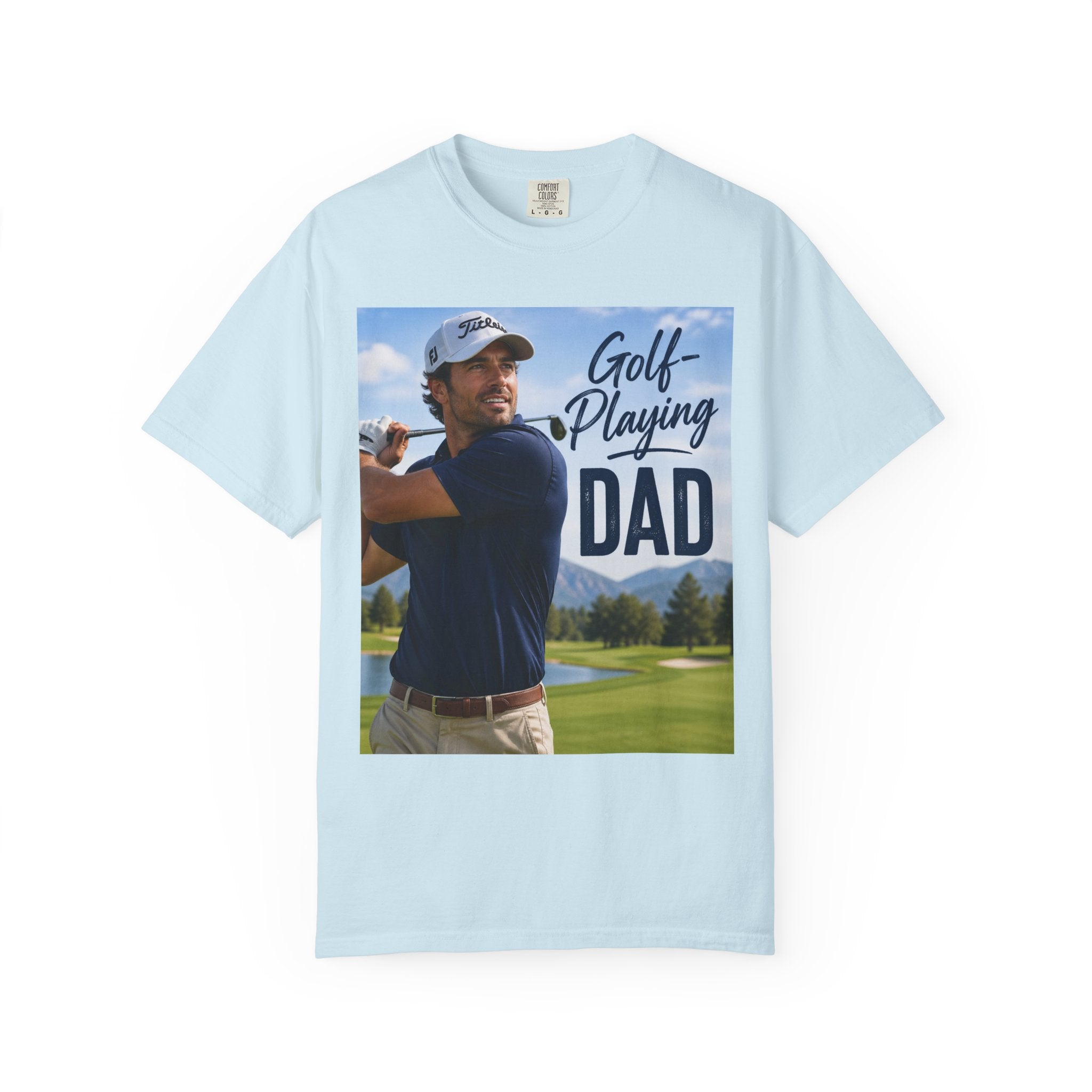 Father's Day Golf Gift - Dad T-Shirt for Course, Clubhouse, or After-Game, Invites at the course