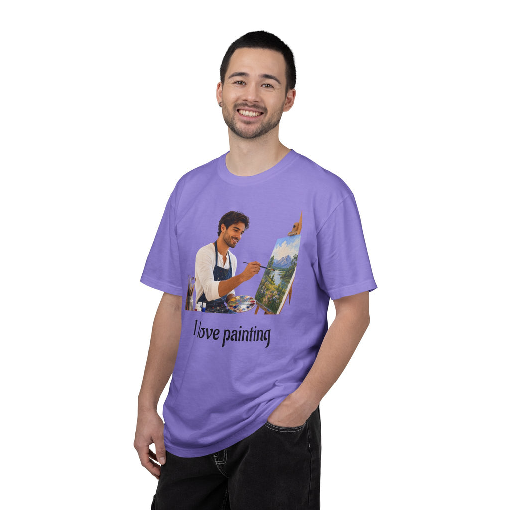 I Love Painting T-Shirt | Perfect for Art Studio Days & Gallery Openings or Weekend Wear