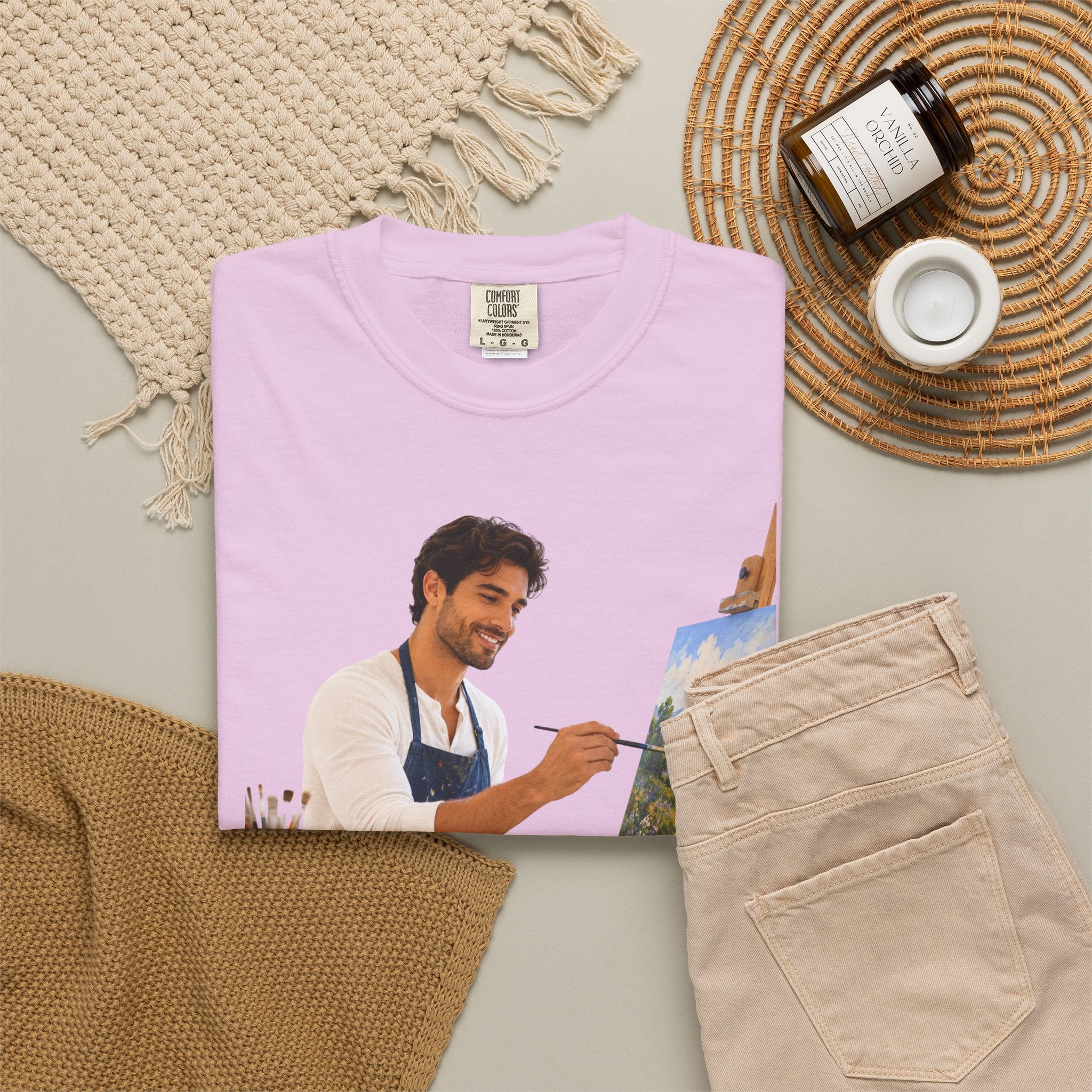 I Love Painting T-Shirt | Perfect for Art Studio Days & Gallery Openings or Weekend Wear