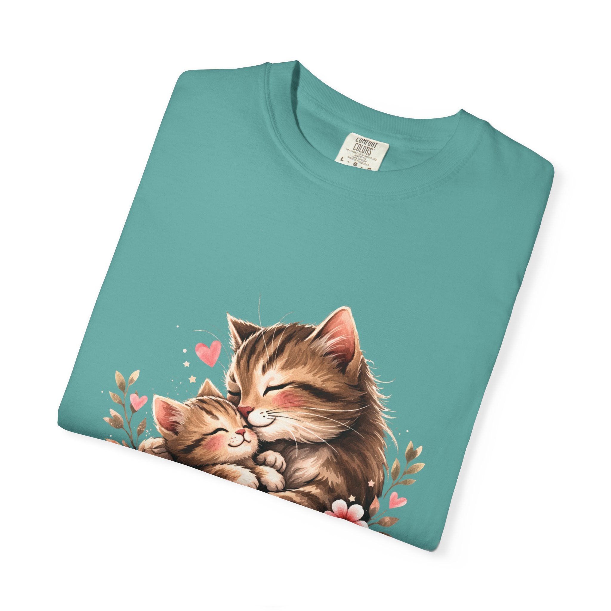 Mama's Favorite Cat T-Shirt — Cute Mom Cat Graphic Tee, Cherish that Special Maternal Connection