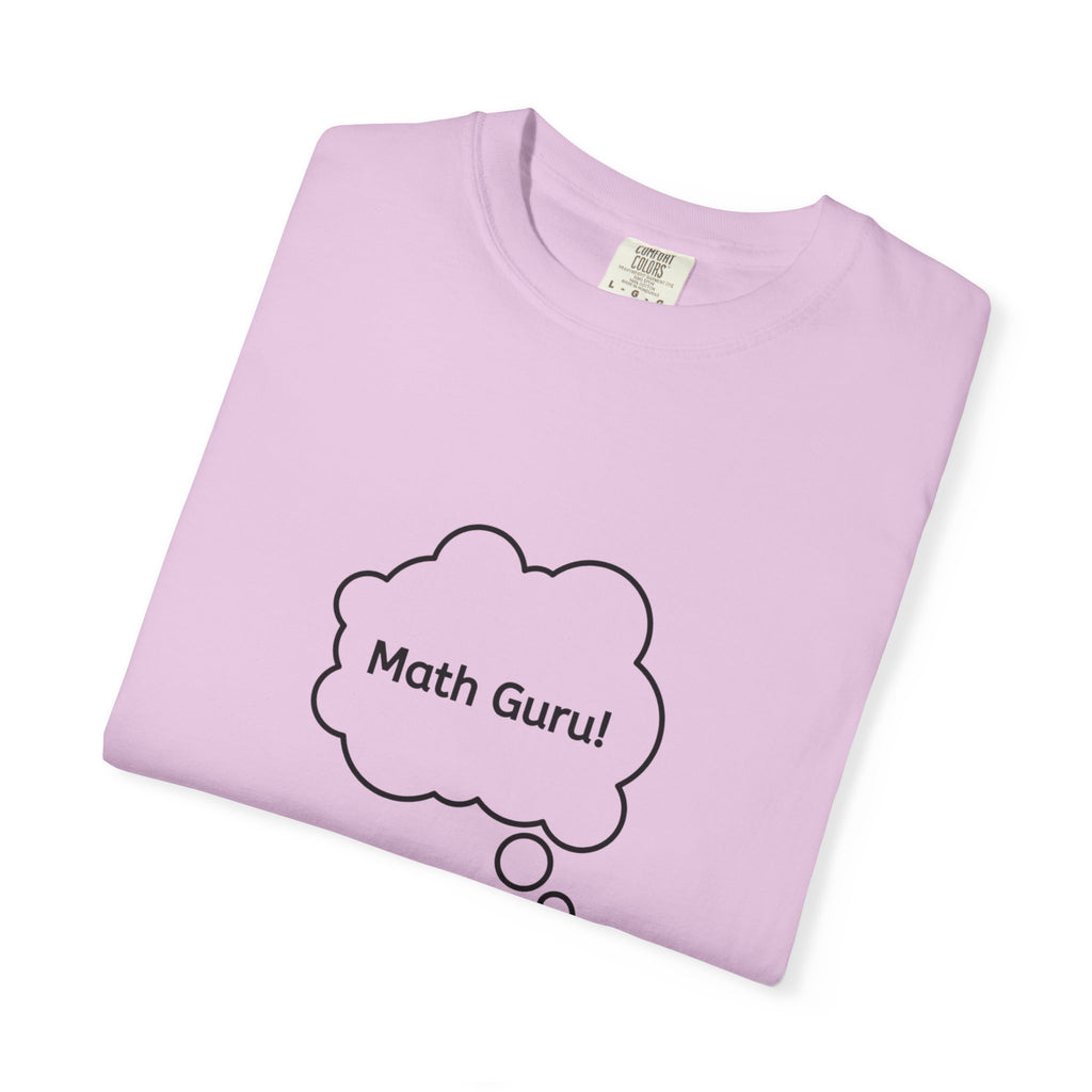 Math Guru Teacher T-Shirt Perfect for Passionate Math Educators or Classroom Wear