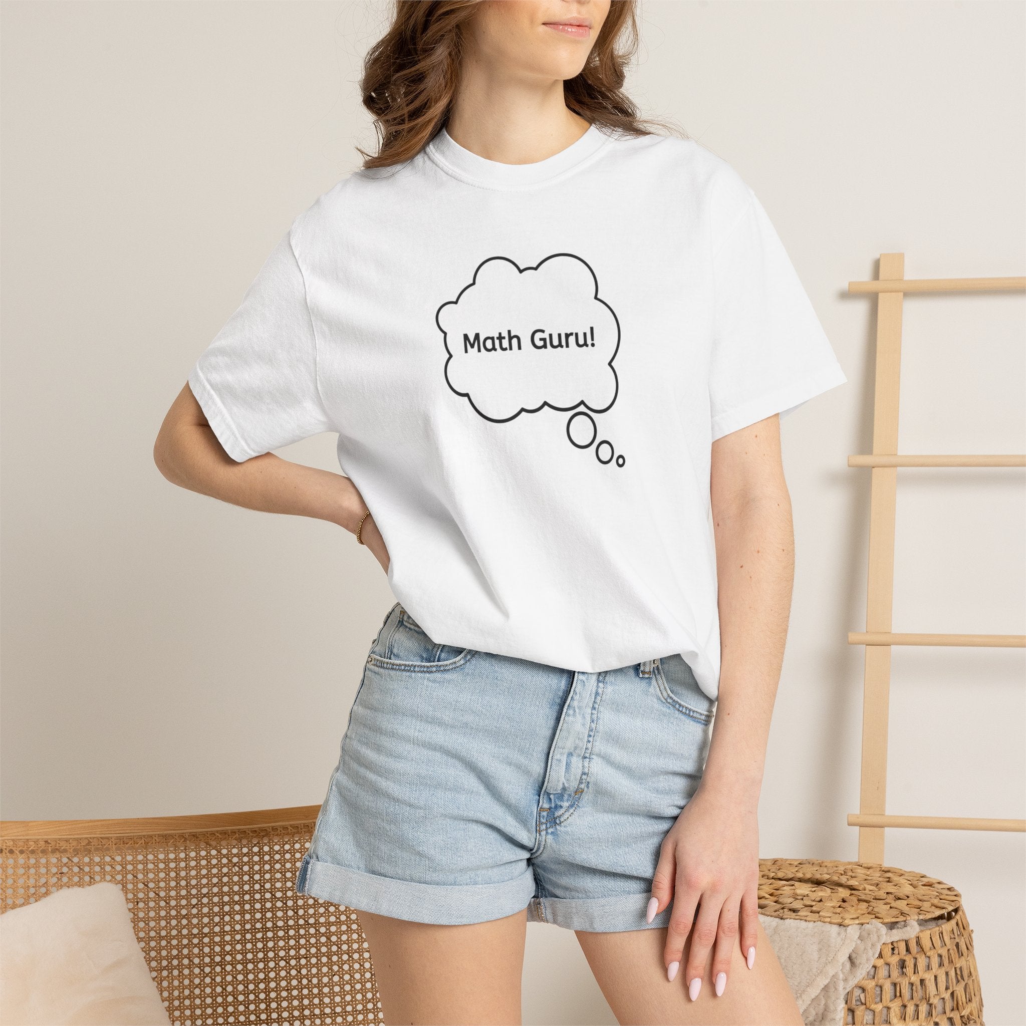 Math Guru Teacher T-Shirt Perfect for Passionate Math Educators or Classroom Wear
