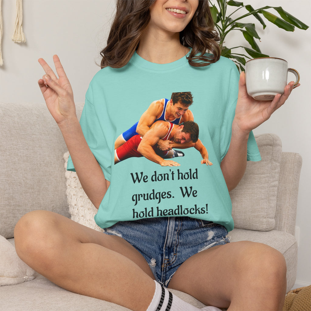 Wrestling Graphic T-Shirt - Sport Tee for Playful Athletes Fans and for Casual Wear at the Gym